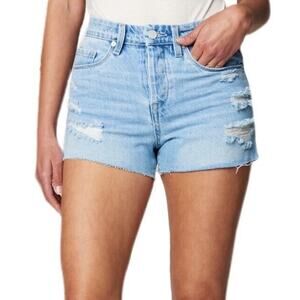 BLANK NYC The Barrow Denim Vintage High‎ Rise Shorts 26, Cut-offs, Distressed